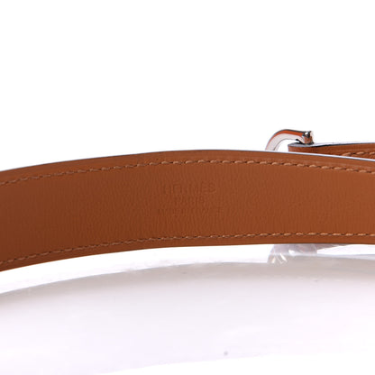 Hermes Madame Calfskin 24mm Regate Belt Gold 4 of 6