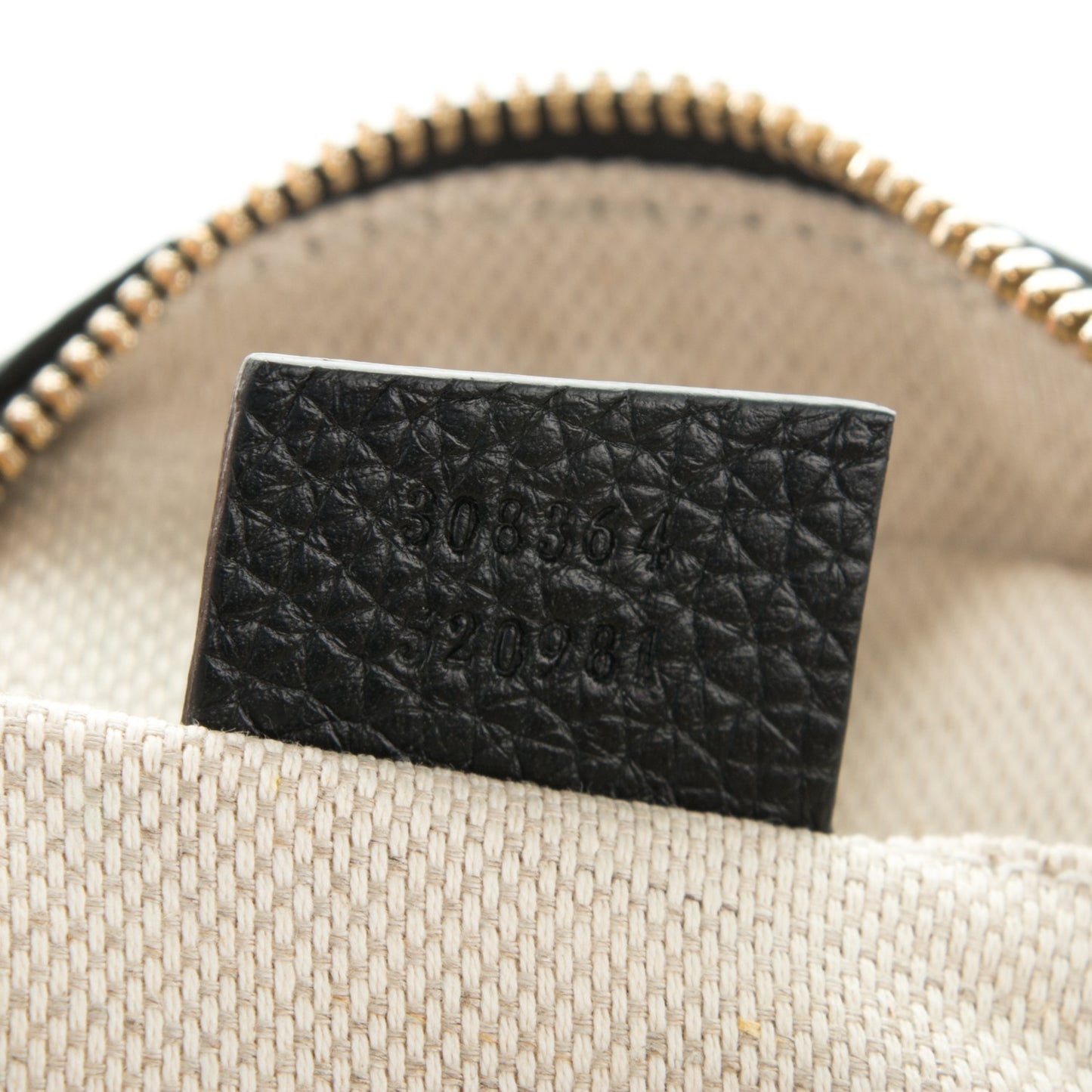Pebbled Calfskin Small Soho Disco Bag Black