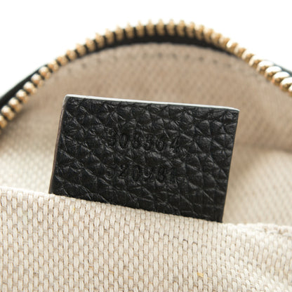 Gucci Pebbled Calfskin Small Soho Disco Bag Black 7 of 7