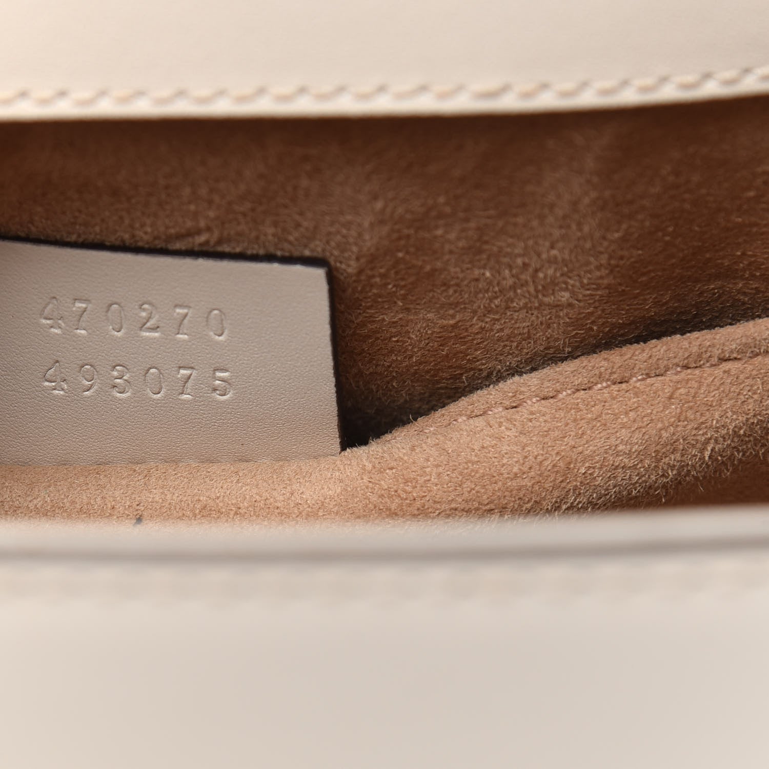 Gucci Calfskin Mini Sylvie Top Handle Bag White 7 of 12