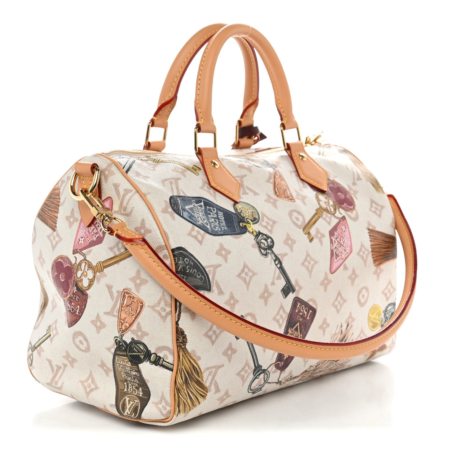 Louis Vuitton Monogram Getaway Speedy Soft 30 3 of 9