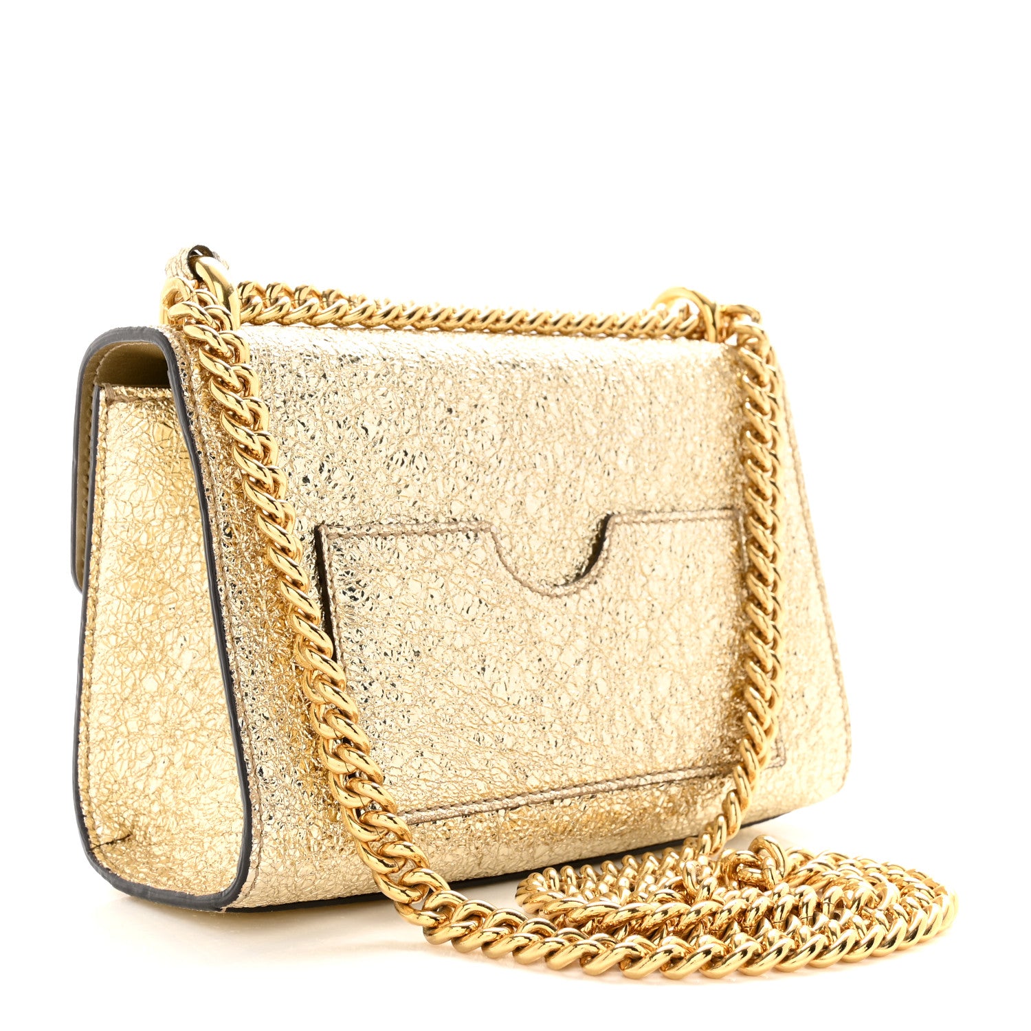 Gucci Galassia Small Padlock Shoulder Bag Platino 3 of 16