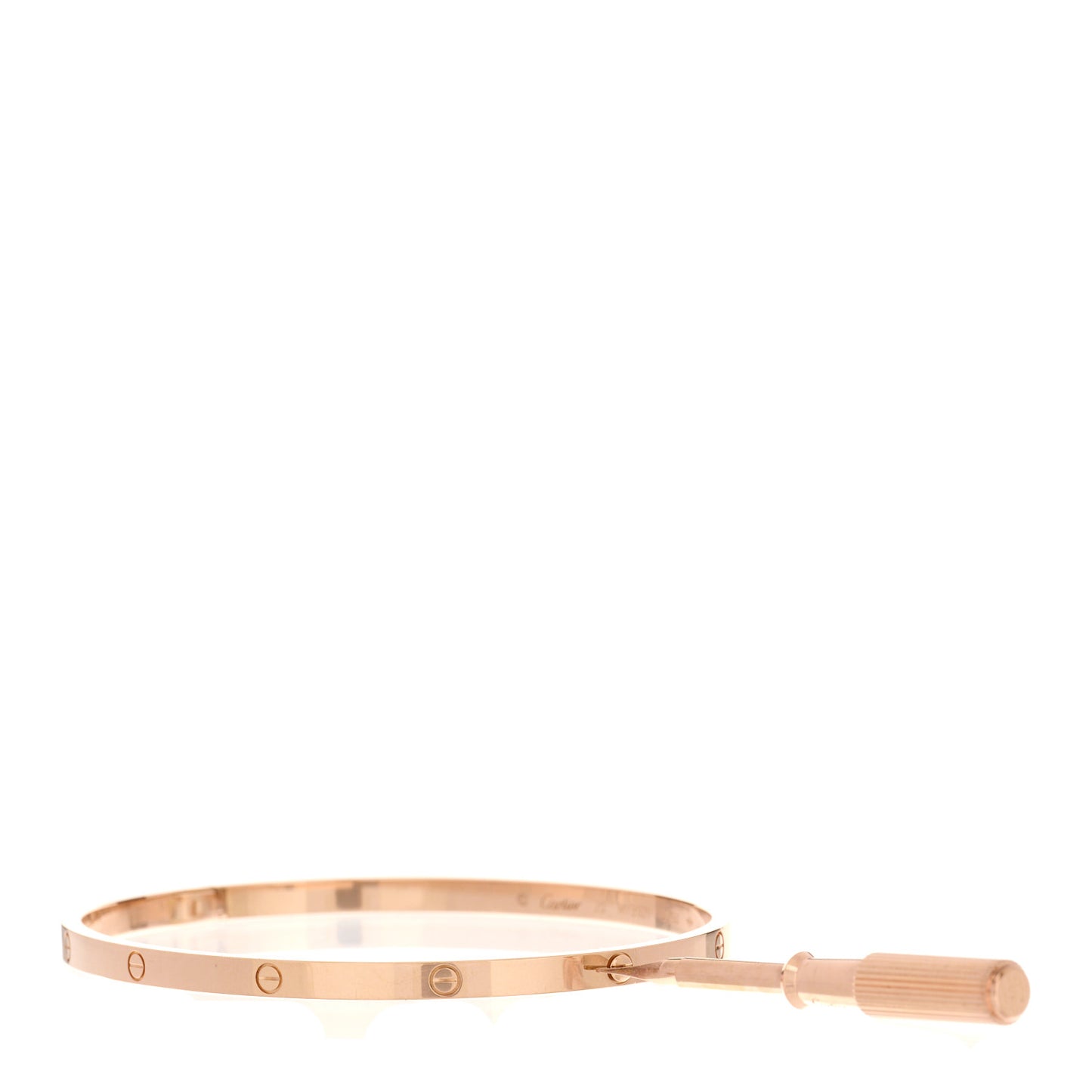 18K Pink Gold Small LOVE Bracelet 20