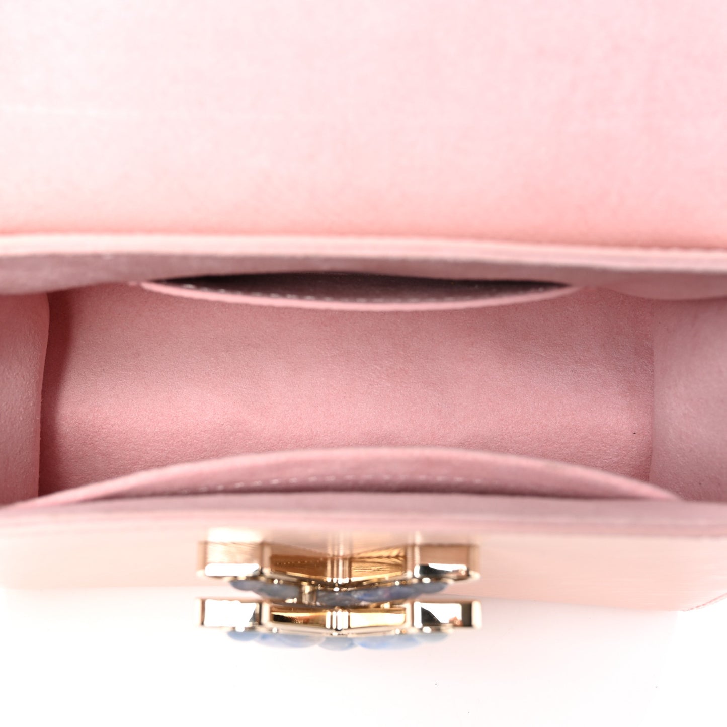 Epi Moonstone Twist Shoulder Bag PM Rose Jasmine