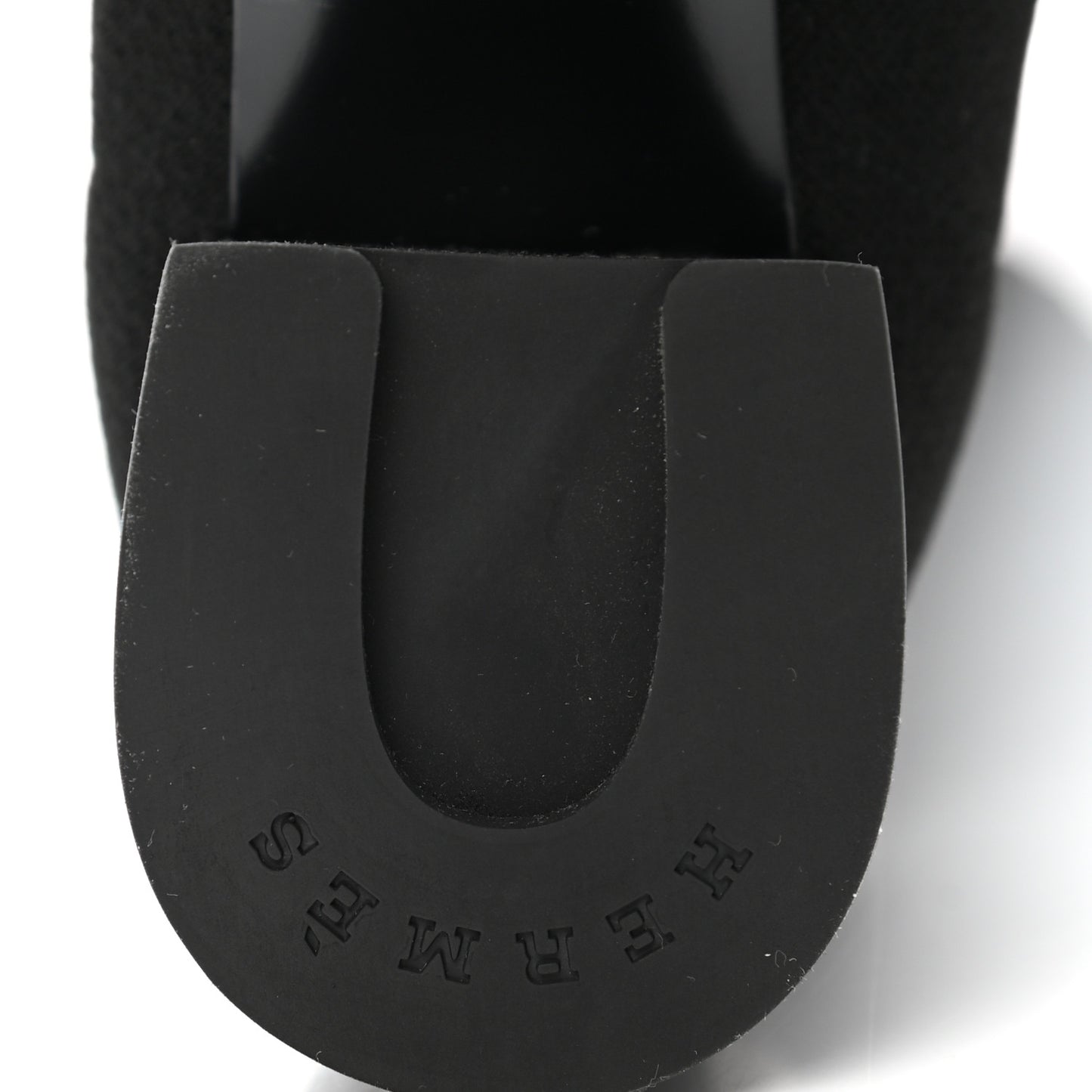 Knit Calfskin Fontaine 60 Boots 37.5 Black