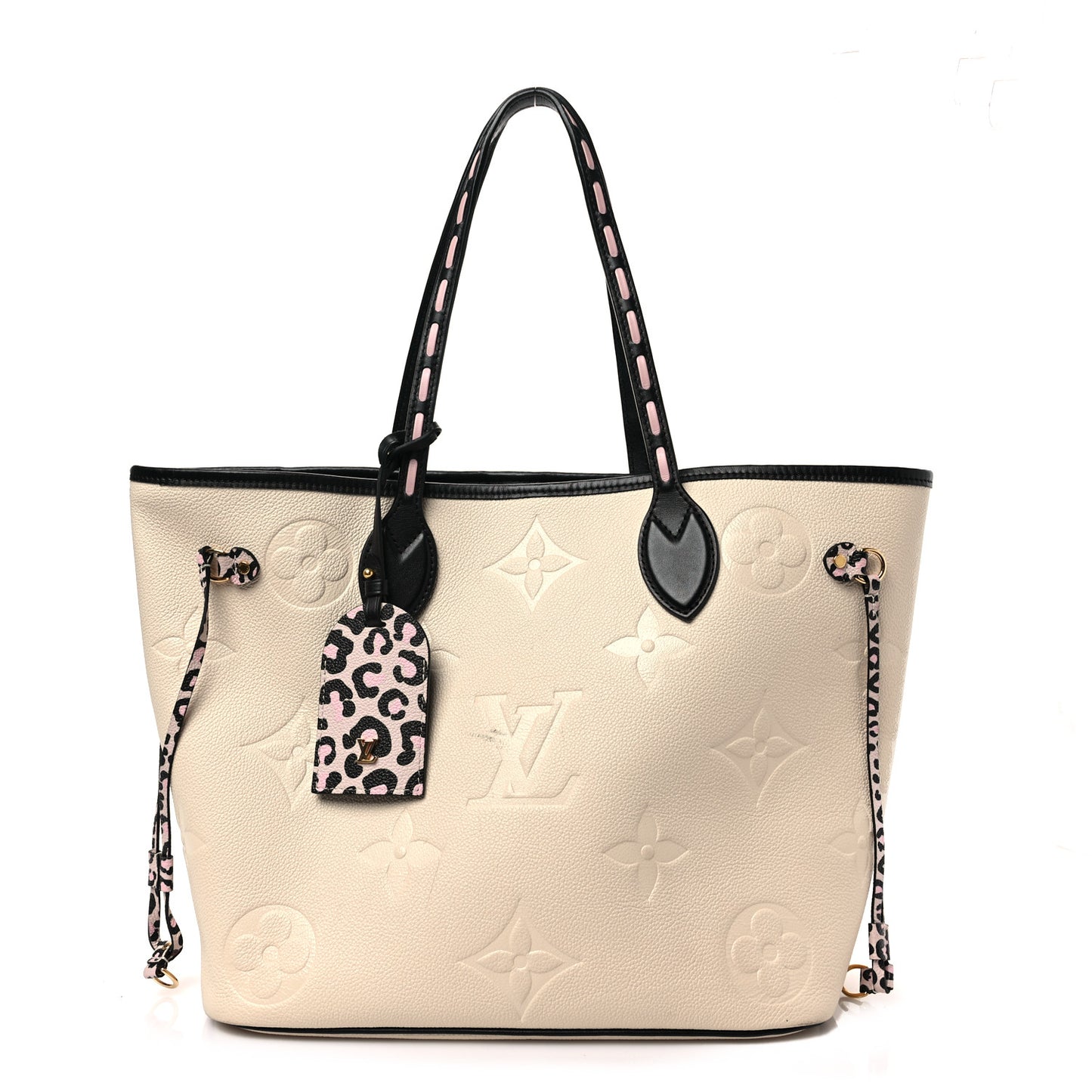 Empreinte Monogram Giant Wild at Heart Neverfull MM Creme