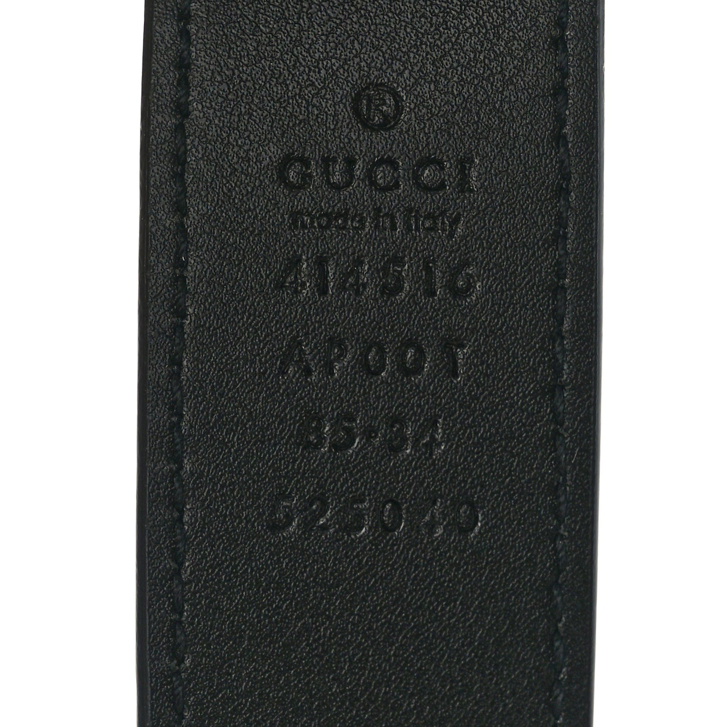 Calfskin Double G 30mm Belt 85 34 Black