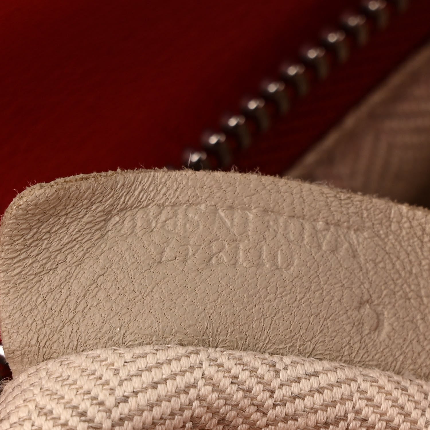 Loewe Calfskin Small Puzzle Bag Scarlet 7 of 14