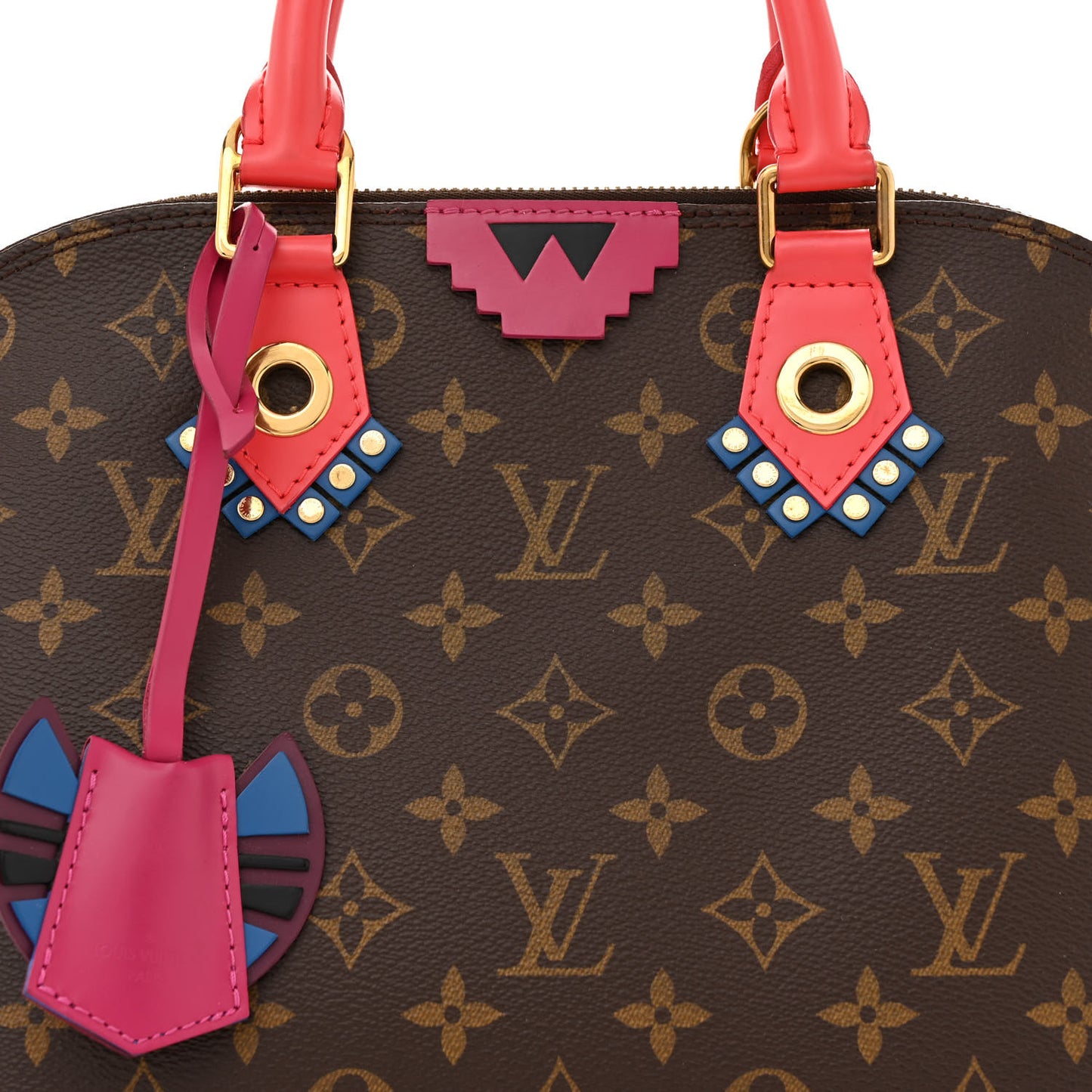 Monogram Totem Alma PM Flamingo