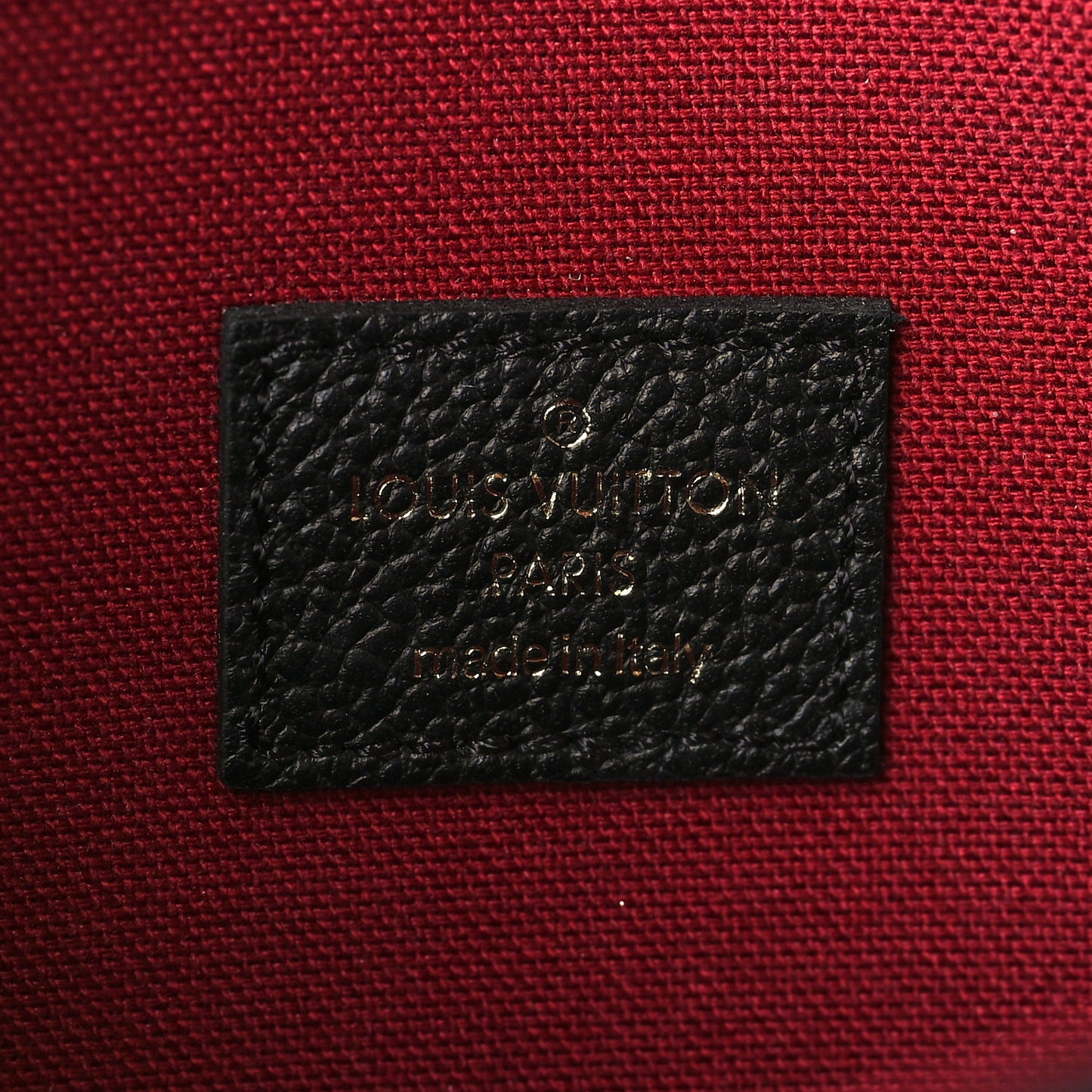 Empreinte Monogram Giant Felicie Pochette Black Beige