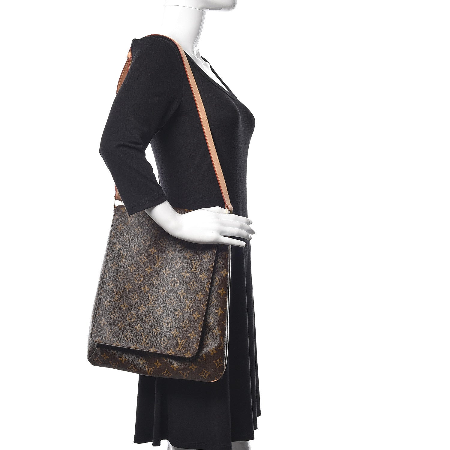 Louis Vuitton Monogram Musette GM 2 of 16