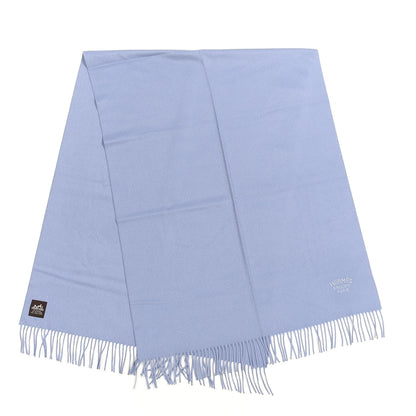 Hermes Cashmere Broderie Scarf Chambray 2 of 4