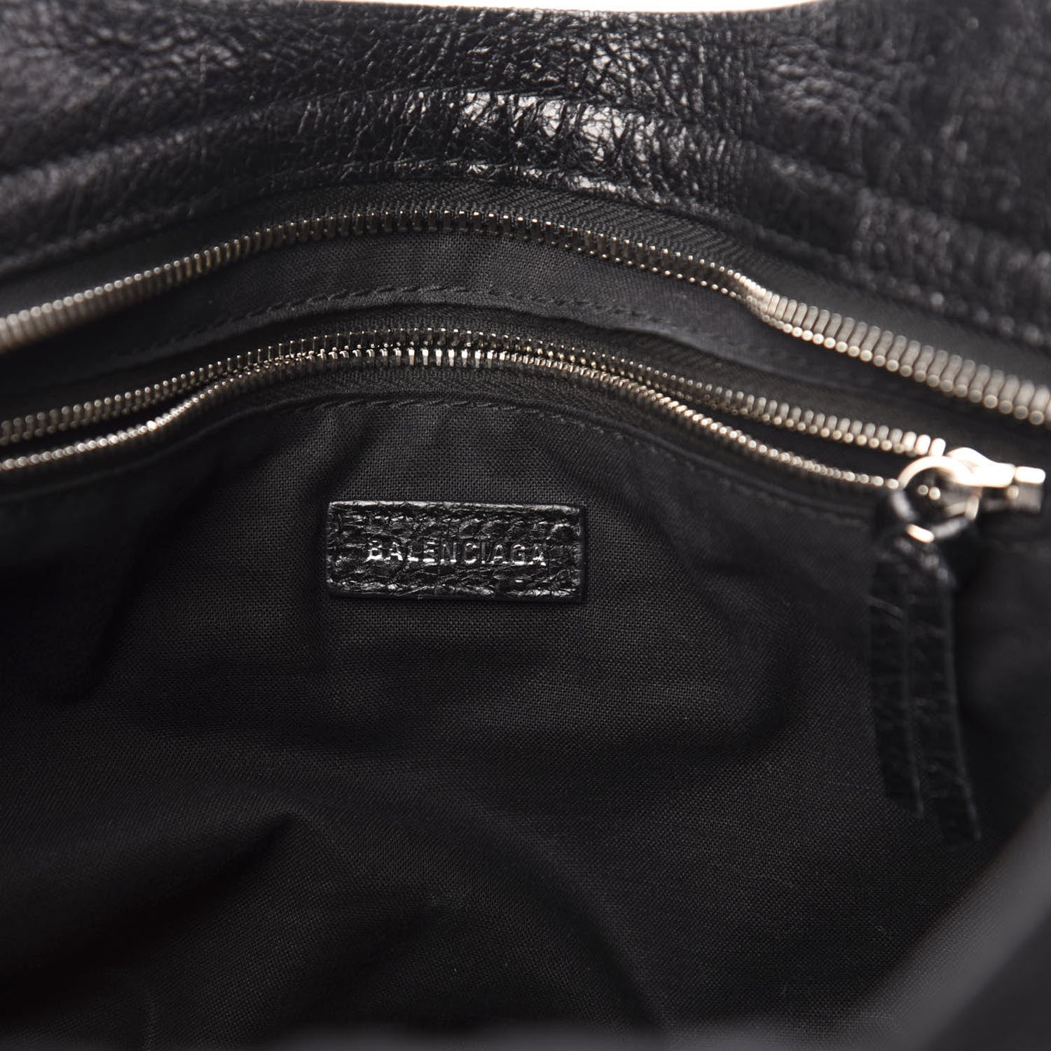 Balenciaga Agneau Classic Silver Hardware City Black 8 of 13