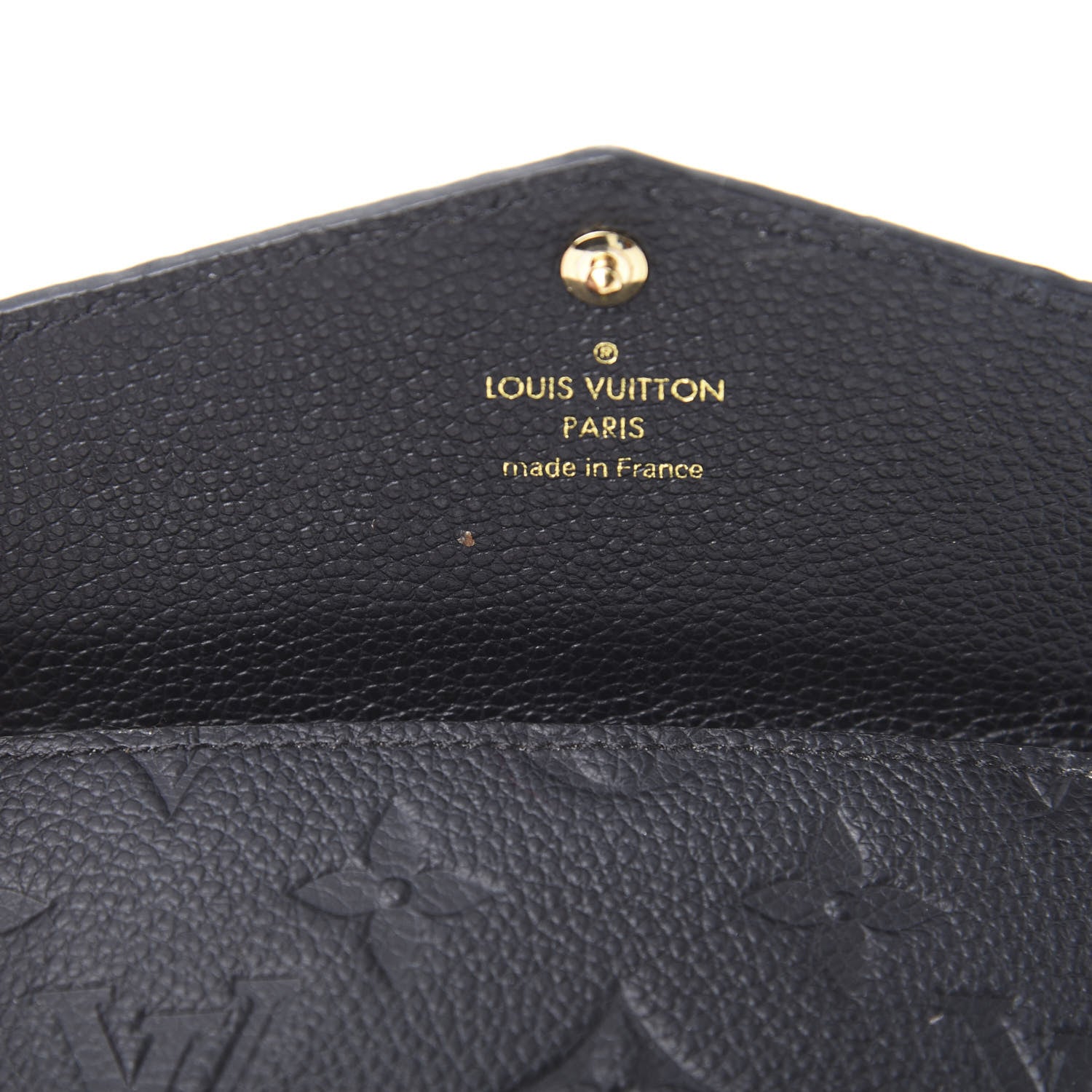 Louis Vuitton Empreinte Key Pouch Black 8 of 10