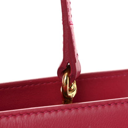 Saint Laurent Calfskin Small Sac De Jour Lipstick Pink 13 of 13
