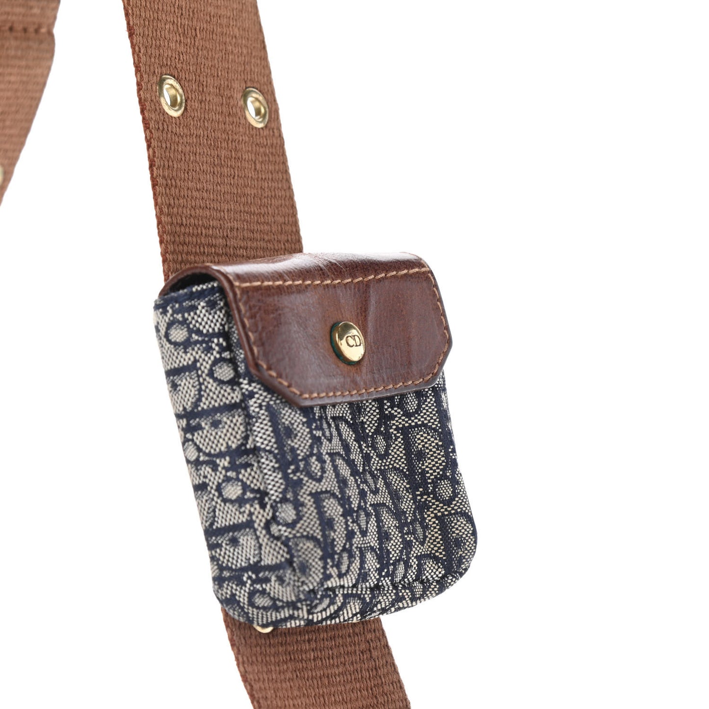Calfskin Monogram Street Chic Columbus Blue