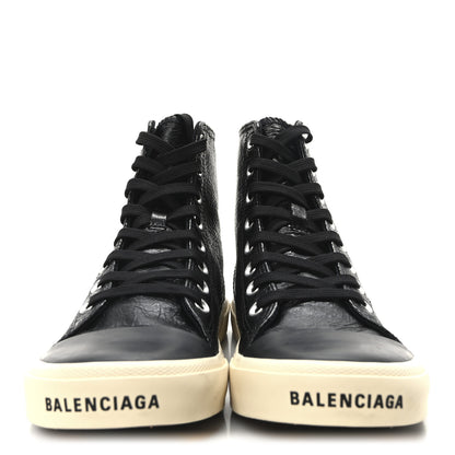 Balenciaga Agneau Arena Mens Paris High Top Sneakers 40 Black 3 of 8