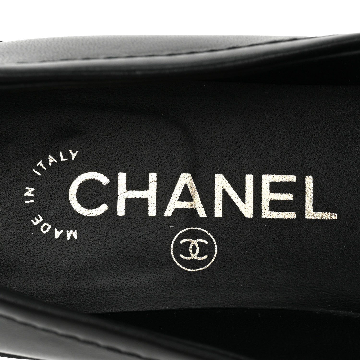 Chanel Lambskin Quilted CC Turnlock Loafers 36.5 Black 7 of 9