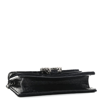 Gucci Velvet GG Monogram Super Mini Dionysus Shoulder Bag Black 4 of 10