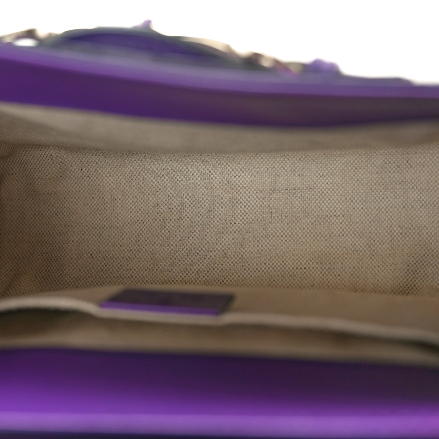 Guccissima Small Emily Chain Shoulder Bag Purple