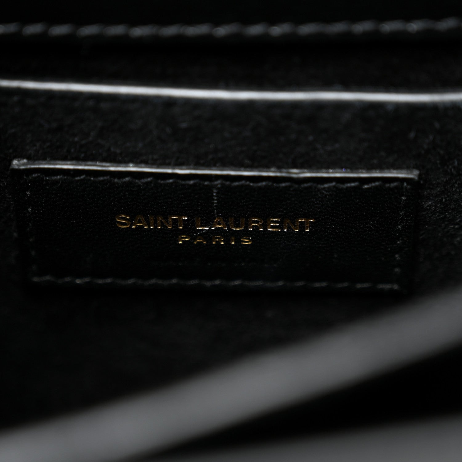 Saint Laurent Calfskin Medium Monogram Sunset Black 7 of 10