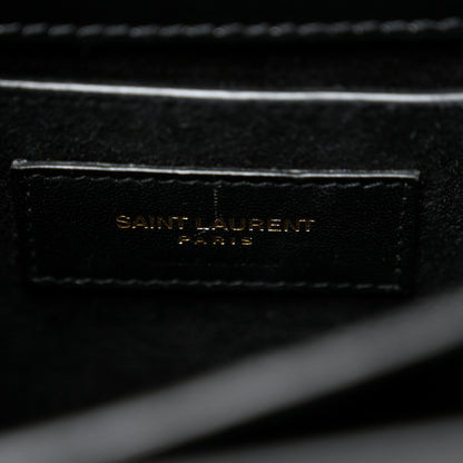 Saint Laurent Calfskin Medium Monogram Sunset Black 7 of 10