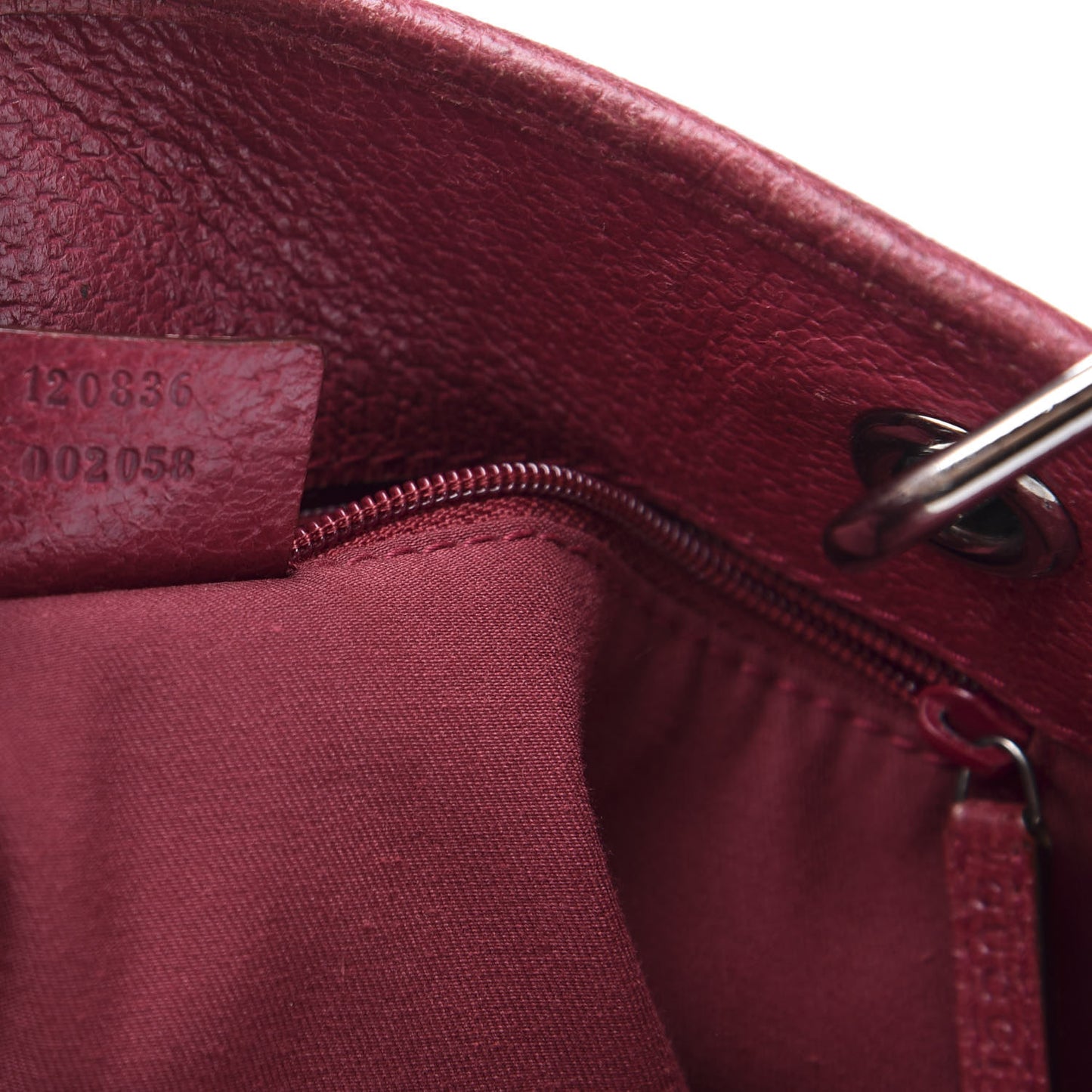 Monogram Large Eclipse Tote Beige Red