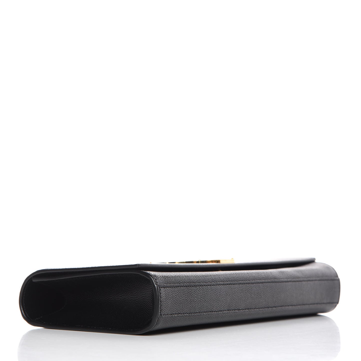 Grain De Poudre Monogram Cassandre Clutch Black