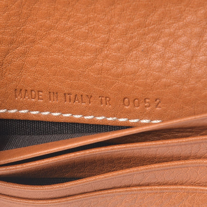 Christian Dior Calfskin Saddle Wallet Light Brown 8 of 8