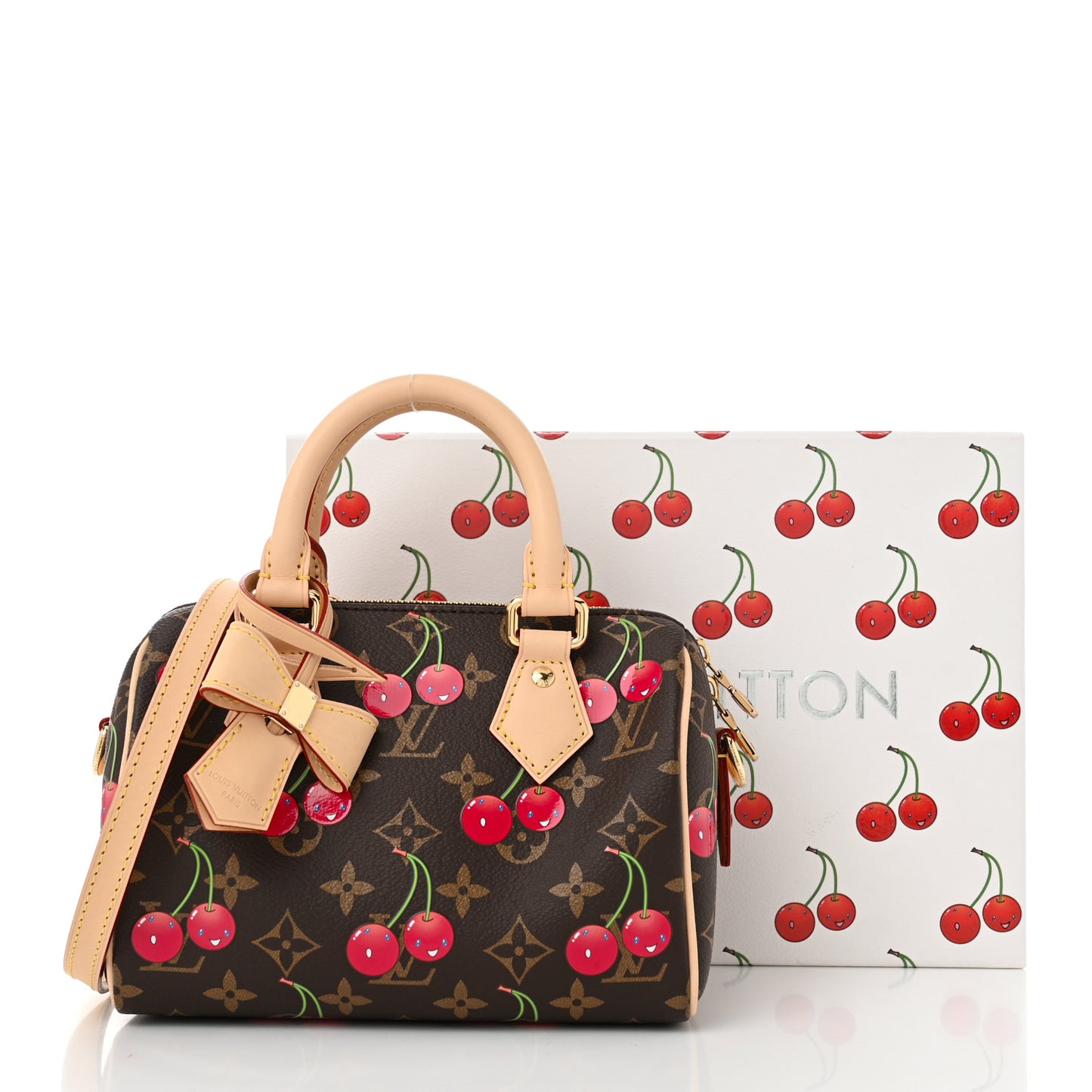 LV X TM Monogram Cerises Speedy Bandouliere 20