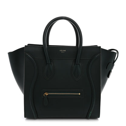 Celine Smooth Calfskin Mini Luggage Amazone 1 of 16