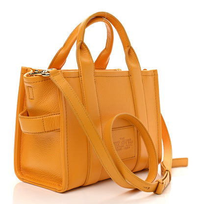 Marc Jacobs Grained Calfskin Small The Tote Bag Artisan Gold 3 of 11