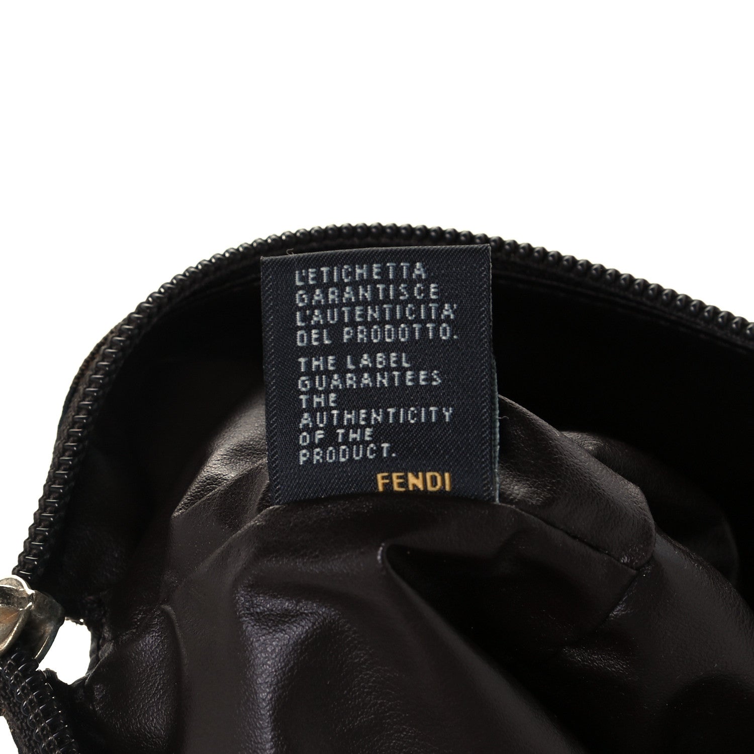 Fendi Zucca Cosmetic Pouch Tobacco 8 of 10