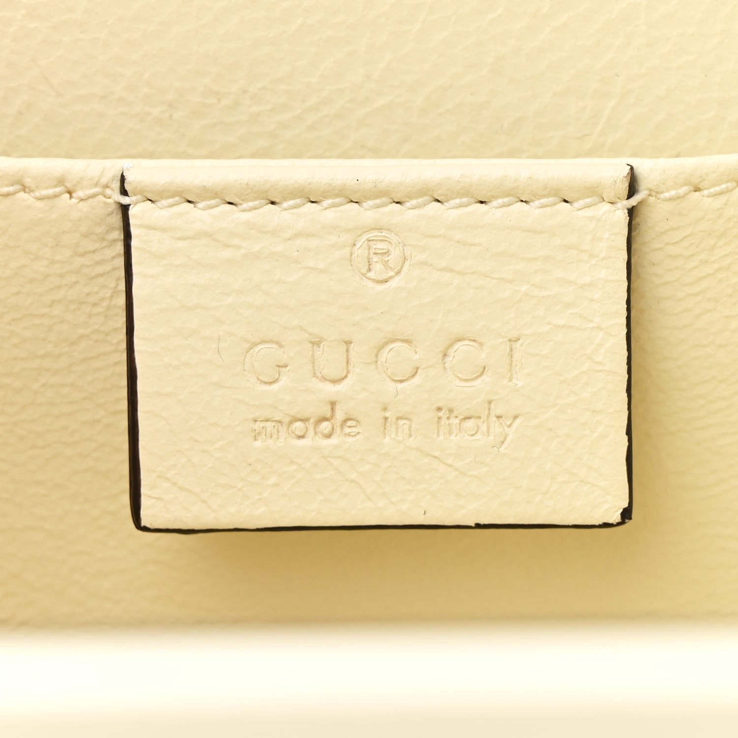 Gucci Plexiglass Mini Sylvie 1969 Top Handle Bag Ivory 6 of 14