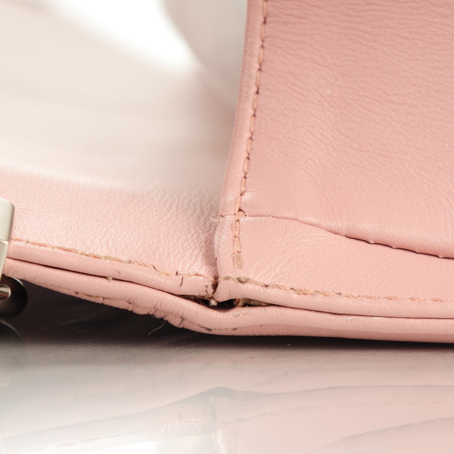 Chanel Calfskin Quilted Medium Boy Flap Light Pink 8 of 9