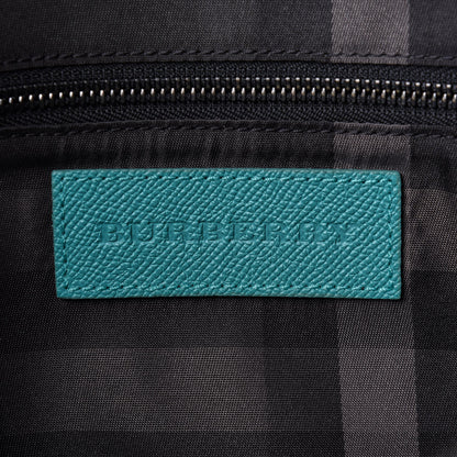 Burberry Textured Calfskin Small Newberg Briefcase Opal Green 9 of 14