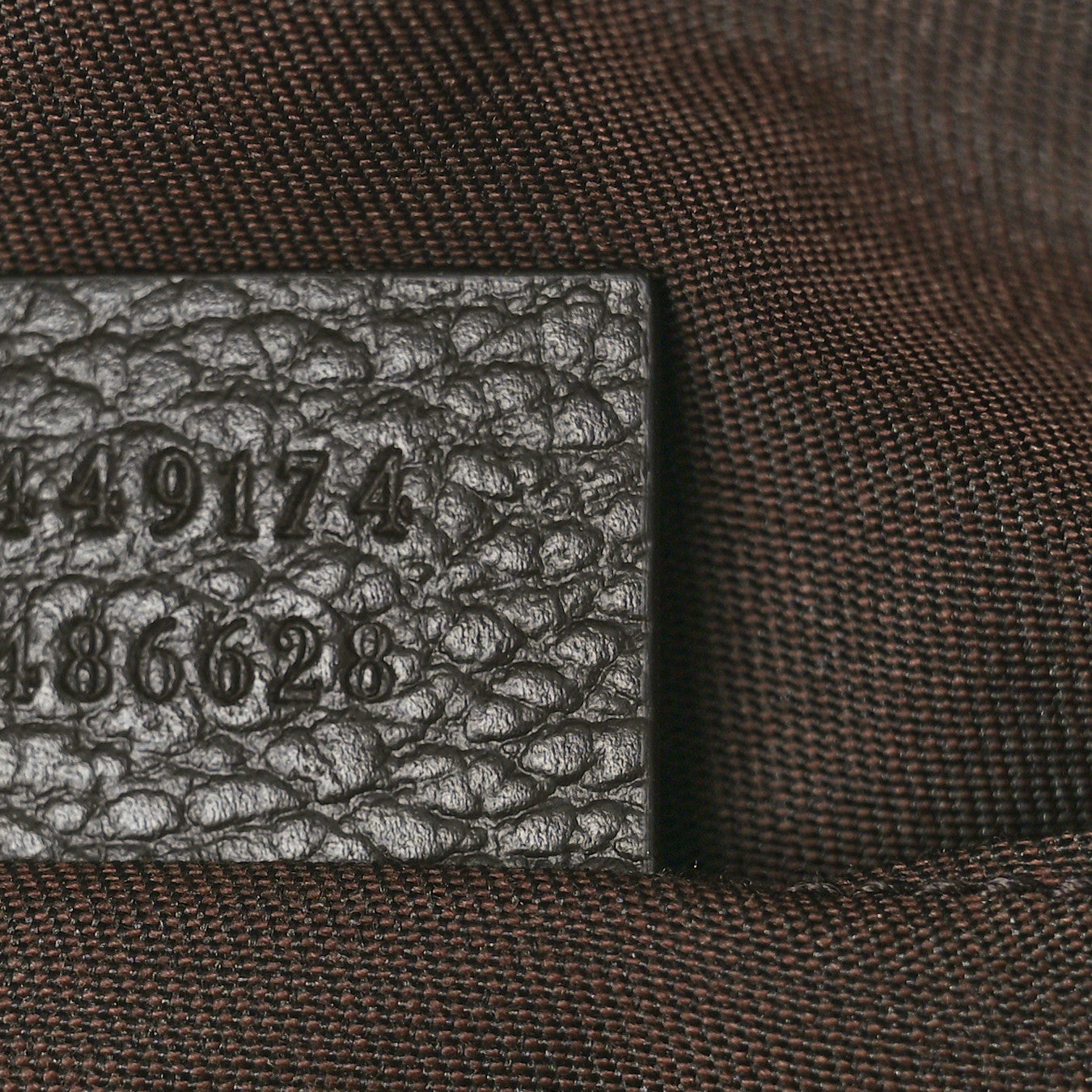 Monogram Belt Bag Dark Brown