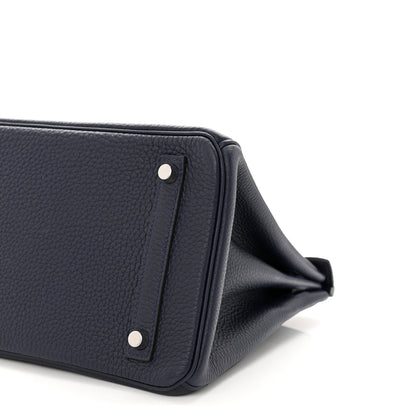 Hermes Togo Birkin 30 Bleu Nuit 10 of 12