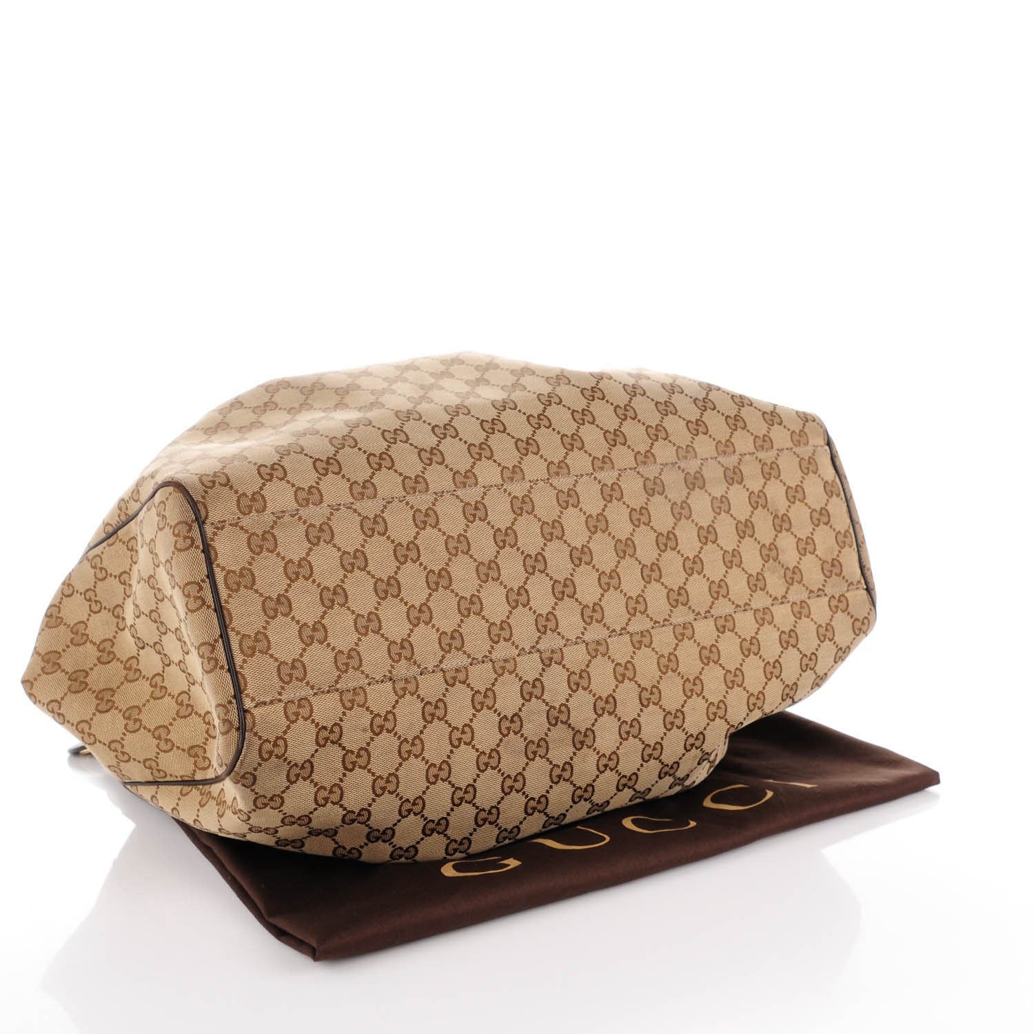 Gucci Monogram Large Sukey Tote Dark Brown 4 of 7