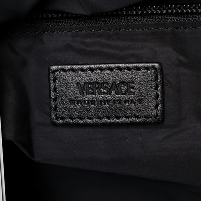 Versace Nylon La Greca Logo Tote Black 5 of 9