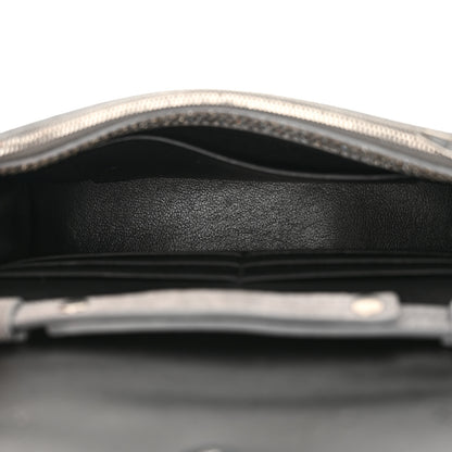 Balenciaga Strass Suede Hourglass Chain Bag Smoke Grey Crystal 5 of 11