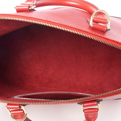 Louis Vuitton Epi Alma PM Castillan Red 4 of 9