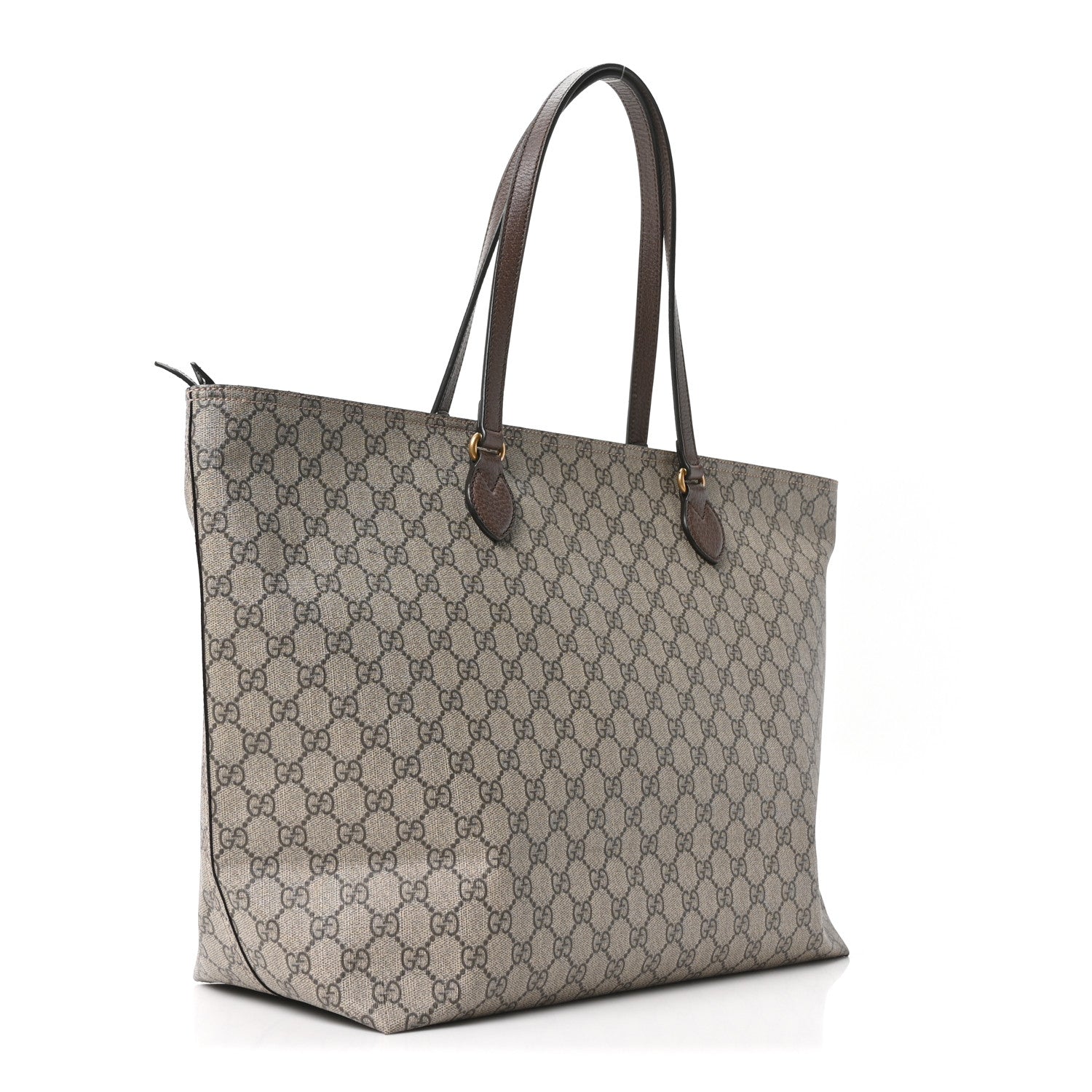 Gucci GG Supreme Monogram Medium Ophidia Shopping Tote Ebony 2 of 9