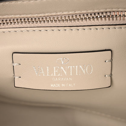 Valentino Garavani Nappa Medium Roman Stud Shoulder Bag Silver 6 of 9