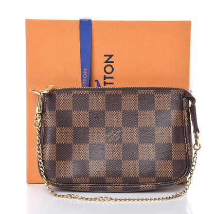 Louis Vuitton Damier Ebene Mini Pochette Accessories 8 of 8