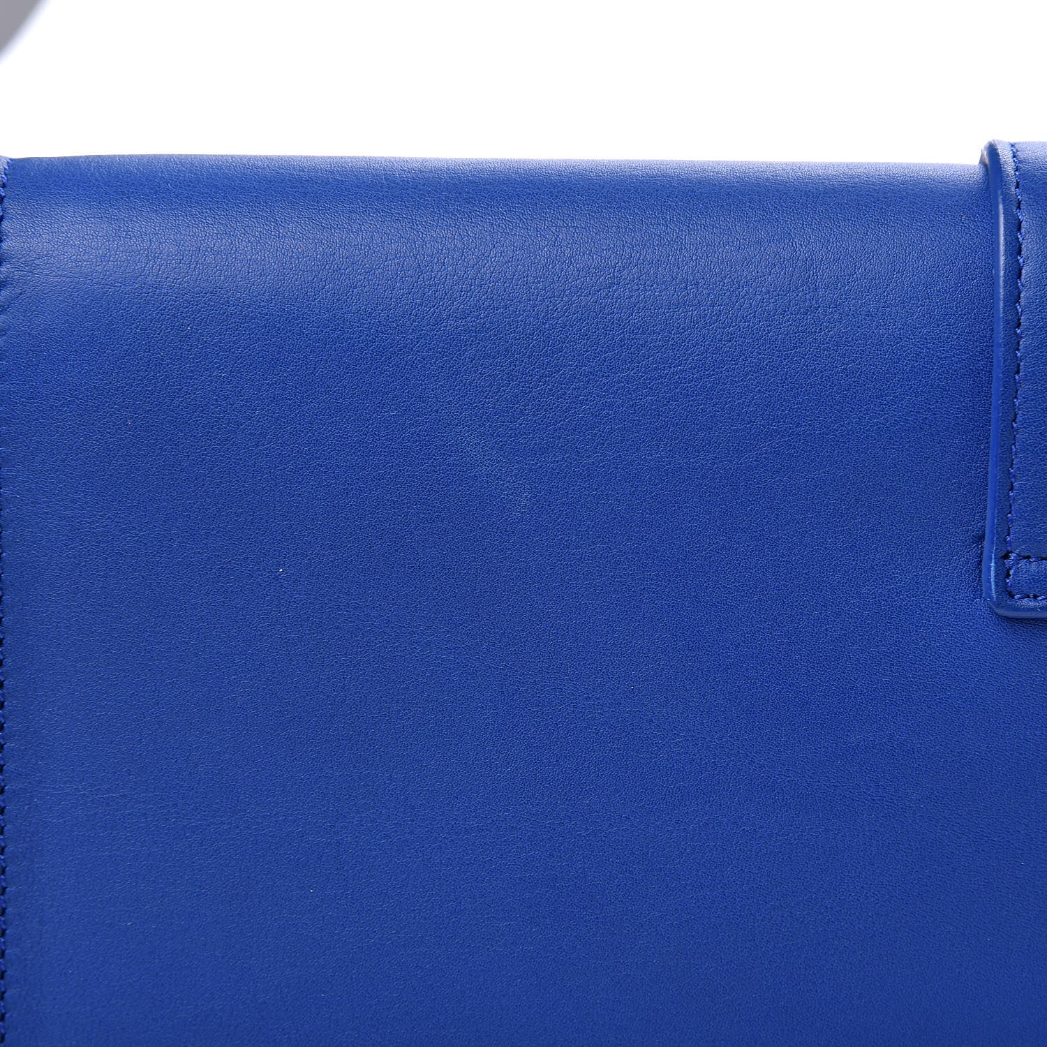 Saint Laurent Calfskin Classic Y Ligne Clutch Royal Blue 8 of 8
