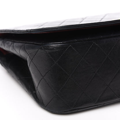 Chanel Lambskin Quilted Medium Single Flap Black 11 of 15