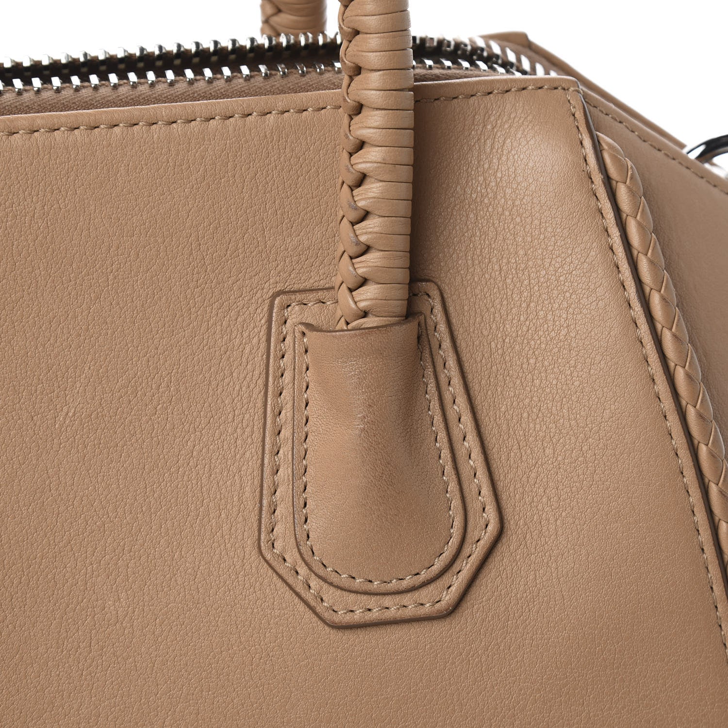 Givenchy Sugar Goatskin Braided Small Antigona Medium Beige 10 of 22