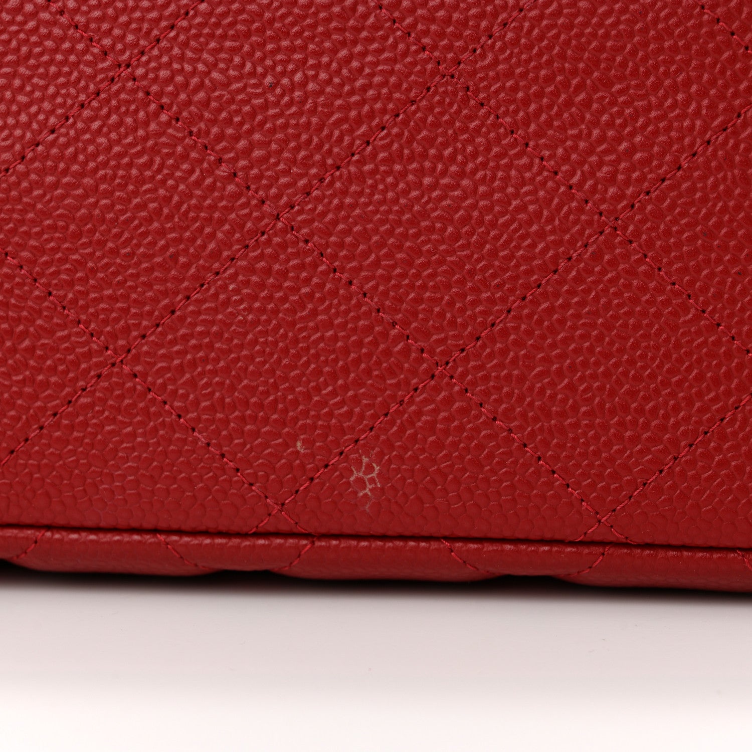 Chanel Caviar Quilted Maxi Single Flap Red 20 of 24