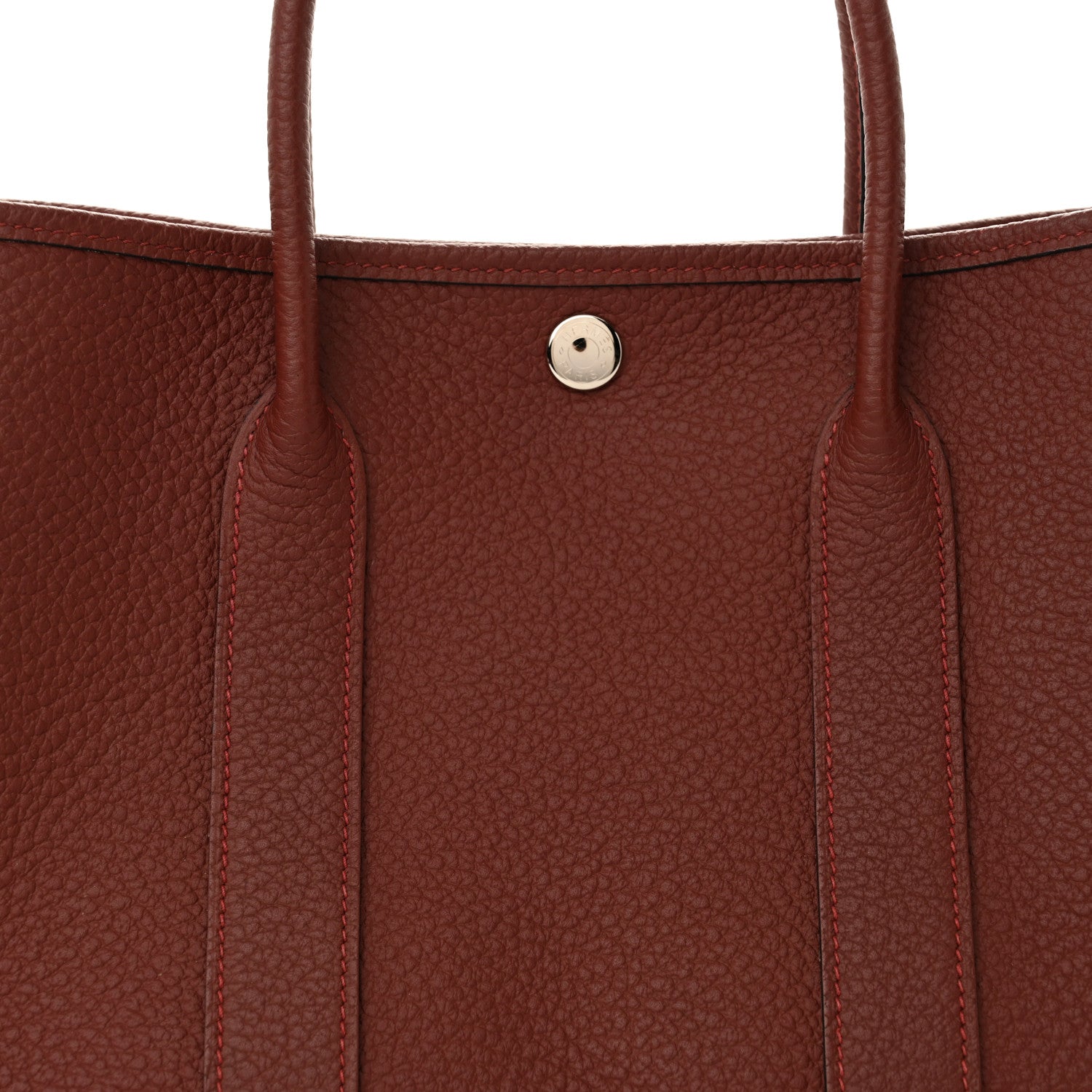 Hermes Vache Country Garden Party 30 TPM Rouge H 7 of 9